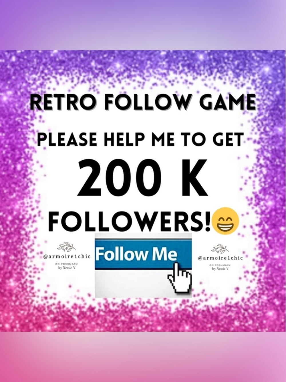 💫🐥Please SHARE this FOLLOW GAME #1!◾️Price Drop=new Follows! Let’s grow! info